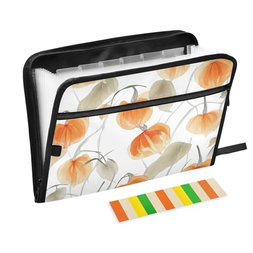 Art Cape Stachelbeere Früchte Weiß Laut Aktenordner Organizer 13 Taschen A4 Briefgröße mit Reißverschluss für Büro Fächermappe Akkordeon Expando Art Cape Stachelbeere Früchte Weiß Laut Aktenordner Organizer 13 Taschen A4 Briefgröße mit Reißverschluss für Büro Fächermappe Akkordeon Expando von KLL
