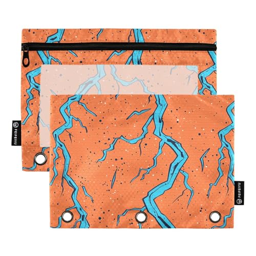 Bowling Sports Federmäppchen, 3 Ringe, Tasche für Ringe, Ordner, Ordner mit 3 Löchern, für Studenten, Schreibwaren, Orange Bowling Sports Federmäppchen, 3 Ringe, Tasche für Ringe, Ordner, Ordner mit 3 Löchern, für Studenten, Schreibwaren, Orange von KLL