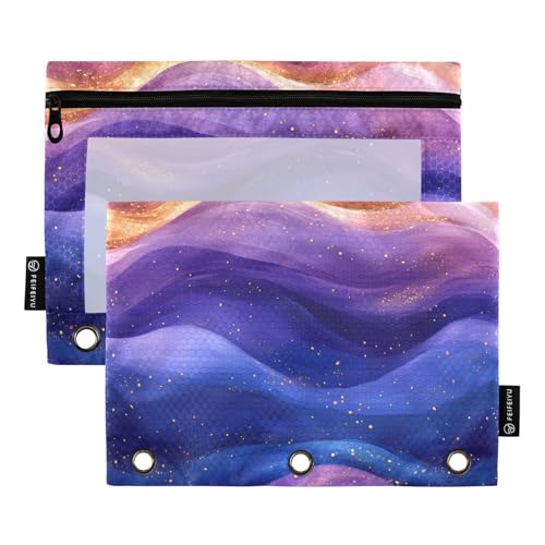 Cosmic – inspirierter Ordner mit wirbelndem Wellenmuster, Taschenordner mit drei Ringen, Ordner für 3-Loch-Bindertaschen, wasserdicht, für Untersuchung, Schreibwarenbedarf Cosmic – inspirierter Ordner mit wirbelndem Wellenmuster, Taschenordner mit drei Ringen, Ordner für 3-Loch-Bindertaschen, wasserdicht, für Untersuchung, Schreibwarenbedarf von KLL