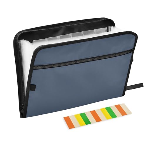 Fächermappe, A4-Größe, mit Taschen, für Ärzte, Büro, Klemmbrett, gedeckt, Marineblau Fächermappe, A4-Größe, mit Taschen, für Ärzte, Büro, Klemmbrett, gedeckt, Marineblau von KLL