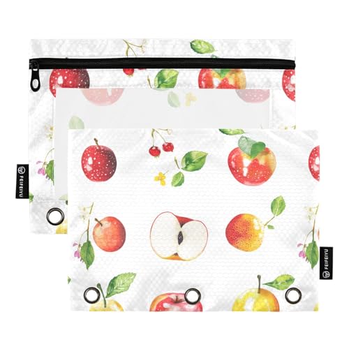 Fresh Serviceberry Obst-Ringe, 3-Lochstanzer für 3-Loch-Bindertaschen, wasserdicht, für Schulbedarf Fresh Serviceberry Obst-Ringe, 3-Lochstanzer für 3-Loch-Bindertaschen, wasserdicht, für Schulbedarf von KLL