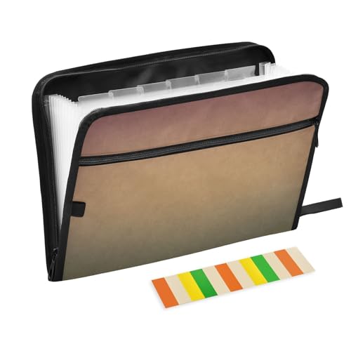 Hängeregistratur-Ordner, A4-Größe, tragbarer Aktenordner mit Trennwänden, für Krankenschwestern, Büro, Vintage-Palette von KLL