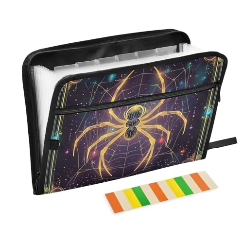 KLL Akkordeon-Aktenordner, Akkordeon-Ordner, Brief-Aktenordner, Hängeregistasche mit Taschen für Zahnärzte, Tarot von KLL