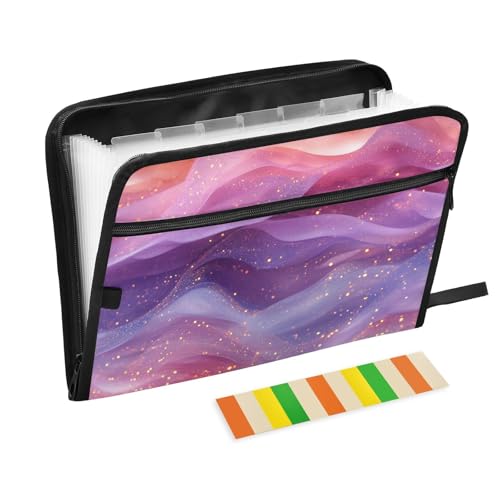 KLL Akkordeon-Ordner, erweiterbar, mit Taschen für Zahnarzt, Rot, Blau, Violett KLL Akkordeon-Ordner, erweiterbar, mit Taschen für Zahnarzt, Rot, Blau, Violett von KLL