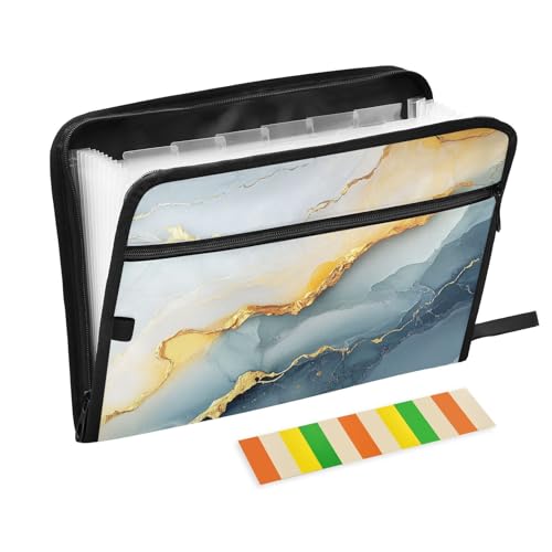 KLL Fächermappe, Ordner, legale Größe, Pflicht, Fächermappe, legale Größe, erweiterbar mit Taschen für Militär, Marmor, Weiß, Gelb KLL Fächermappe, Ordner, legale Größe, Pflicht, Fächermappe, legale Größe, erweiterbar mit Taschen für Militär, Marmor, Weiß, Gelb von KLL