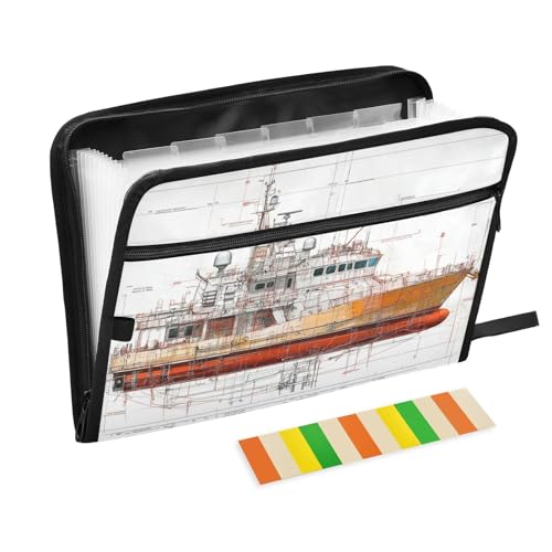 KLL Hängeregistratur-Ordner, Fächermappe, Ordner, Kunststoff, zum Aufhängen, erweiterbare Mappe mit Reißverschluss, für Krankenhaus, Marineschiffe KLL Hängeregistratur-Ordner, Fächermappe, Ordner, Kunststoff, zum Aufhängen, erweiterbare Mappe mit Reißverschluss, für Krankenhaus, Marineschiffe von KLL