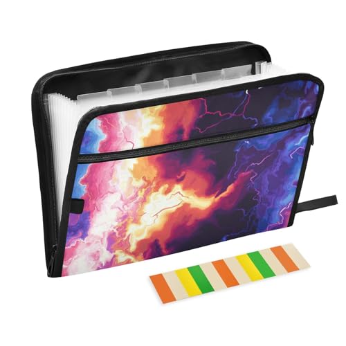 KLL Hängeregistratur-Ordner, Fächermappe, Organizer, mehrere Fächer, Ordner mit Taschen für Krankenhaus, Lightning KLL Hängeregistratur-Ordner, Fächermappe, Organizer, mehrere Fächer, Ordner mit Taschen für Krankenhaus, Lightning von KLL