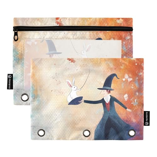 Magician Bunny Federmäppchen Ordner 3 Ringe für Ringe Binder Ordner mit 3 Löchern für Untersuchung Ofhce Supplies Magician Bunny Federmäppchen Ordner 3 Ringe für Ringe Binder Ordner mit 3 Löchern für Untersuchung Ofhce Supplies von KLL