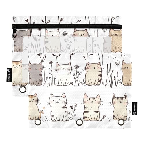 Sweet Burmesecats Ringbuchtasche, 3 Locher für 3 Ringe, wasserdicht, für Studenten, Schreibwaren, Organizer, Upplies Sweet Burmesecats Ringbuchtasche, 3 Locher für 3 Ringe, wasserdicht, für Studenten, Schreibwaren, Organizer, Upplies von KLL