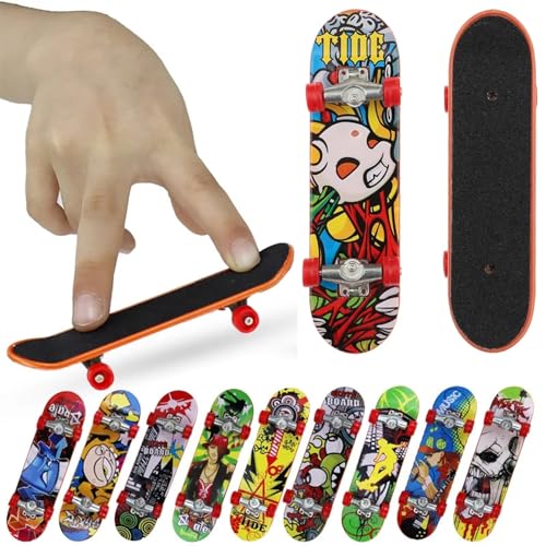 Finger Skateboard,Spielzeug Finger Skateboard,Fingerboard,Mini Fingerskateboards Set,Finger Spielzeug Finger Skate Boarding Skatepark Spielzeug für Kinder Ideal für Weihnachten Mitgebsel von KLLJ