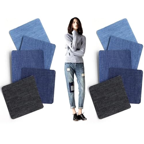 Jean Flicken zum Aufbügeln,Flicken zum Aufbügeln,Denim Patches zum Aufbügeln für DIY,Reparatur Patches Kleidung Bügelflicken,für Jeans Kleidung Lochreparatur und Dekoration Jean Flicken zum Aufbügeln,Flicken zum Aufbügeln,Denim Patches zum Aufbügeln für DIY,Reparatur Patches Kleidung Bügelflicken,für Jeans Kleidung Lochreparatur und Dekoration von KLLJ