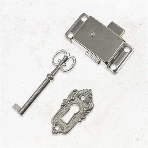 KLNCXC Schrank- und Möbelschlösser Türschloss, Schublade, Holzkiste, Schrank, Schranktürschloss + Schlüssel, Möbelbeschläge, zweifarbig, optional, 1 Stück KLNCXC Schrank- und Möbelschlösser Türschloss, Schublade, Holzkiste, Schrank, Schranktürschloss + Schlüssel, Möbelbeschläge, zweifarbig, optional, 1 Stück von KLNCXC
