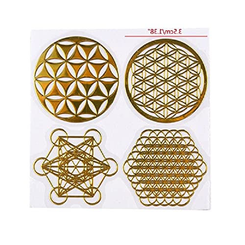 KLOVA Orgonit Aufkleber, Gold, Geometrisch, Kupfer, Luxuriös-geometrisch, Aufkleber, für DIY, Scrapbooking, Album, Schmuck, Werkzeuge, professionell KLOVA Orgonit Aufkleber, Gold, Geometrisch, Kupfer, Luxuriös-geometrisch, Aufkleber, für DIY, Scrapbooking, Album, Schmuck, Werkzeuge, professionell von KLOVA