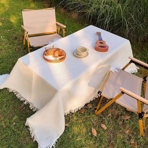KLUOT Tischdecke 180 x 380 cm Tischdecke Rechteckige Baumwolle Leinen Tischtuch Abwischbar Ölbeständig Fleckschutz Tischdecken Pflegeleicht für Drinnen Draussen Garten Esszimmer Party und Festen KLUOT Tischdecke 180 x 380 cm Tischdecke Rechteckige Baumwolle Leinen Tischtuch Abwischbar Ölbeständig Fleckschutz Tischdecken Pflegeleicht für Drinnen Draussen Garten Esszimmer Party und Festen von KLUOT