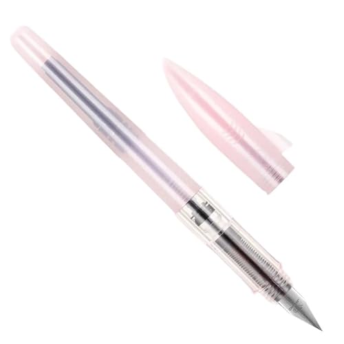 KLVN Shark Füllfederhalter, 0,5 mm, F-Feder, Schreibtintenstift für Kalligraphie, Büro, Studenten, Schreibwaren (T-Katzen-Pulver) von KLVN