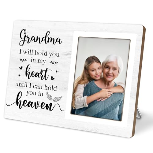 Gedenkgeschenke, Gedenkfotorahmen, Beileidsgeschenke für den Verlust der Oma, in meinem Herzen, in liebevoller Erinnerung, Holz-Bilderrahmen, Trauererererinnerung, Beerdigung, Trauergeschenk, Gedenkgeschenke, Gedenkfotorahmen, Beileidsgeschenke für den Verlust der Oma, in meinem Herzen, in liebevoller Erinnerung, Holz-Bilderrahmen, Trauererererinnerung, Beerdigung, Trauergeschenk, von KLYTINK
