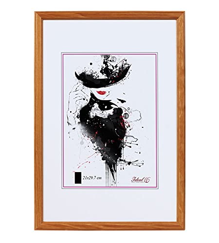 Massiv Holz Bilderrahmen Foto Rahmen Holzrahmen Wanddeko Collage Poster S236: Farbe: Eiche | Format: 15x20 Massiv Holz Bilderrahmen Foto Rahmen Holzrahmen Wanddeko Collage Poster S236: Farbe: Eiche | Format: 15x20 von KM FOTO