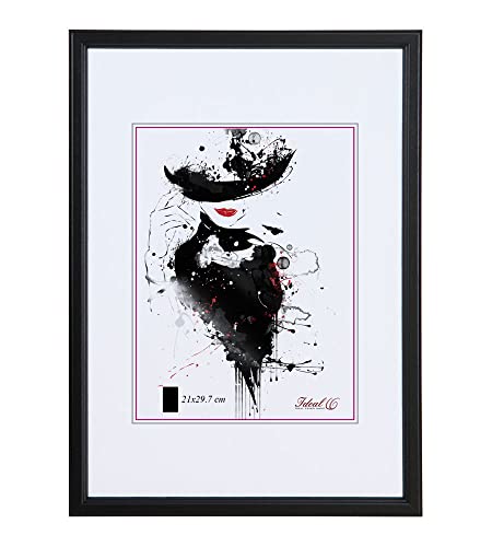 Massiv Holz Bilderrahmen Foto Rahmen Holzrahmen Wanddeko Collage Poster S236: Farbe: Schwarz | Format: 40x50 Massiv Holz Bilderrahmen Foto Rahmen Holzrahmen Wanddeko Collage Poster S236: Farbe: Schwarz | Format: 40x50 von KM FOTO