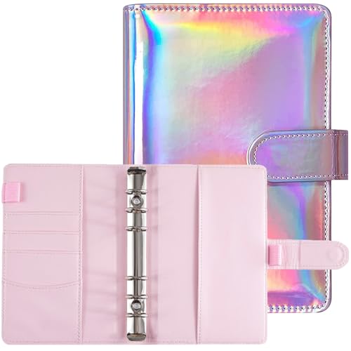 A6 Ordner,Binder A6,Ringbuch A6 PU Ringbuch Kunstleder,Ringmappe A6,Binder mit magnetischer Schnalle,6 Ringordner A6 Budget Binder,Budget Planner,Ringbuchordner,für Büro,Schule-Laser Rosa A6 Ordner,Binder A6,Ringbuch A6 PU Ringbuch Kunstleder,Ringmappe A6,Binder mit magnetischer Schnalle,6 Ringordner A6 Budget Binder,Budget Planner,Ringbuchordner,für Büro,Schule-Laser Rosa von KMANGMAN
