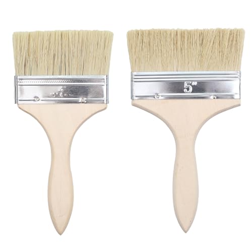 2 Stück 10.5cm*21cm/12.5cm*21.5cm Pinsel,lasurpinsel,malerpinsel,flachpinsel,lackpinsel,lasurpinsel Holz außen,Flachpinsel mit Holzstiel,Pinselset,für Malen,Farben,Lasurpinsel Holz außen 2 Stück 10.5cm*21cm/12.5cm*21.5cm Pinsel,lasurpinsel,malerpinsel,flachpinsel,lackpinsel,lasurpinsel Holz außen,Flachpinsel mit Holzstiel,Pinselset,für Malen,Farben,Lasurpinsel Holz außen von KMKANPO