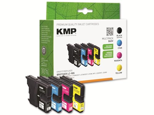 KMP B33V Promo Pack BK/C/M/Y kompatibel mit Brother LC-985 von KMP know how in modern printing