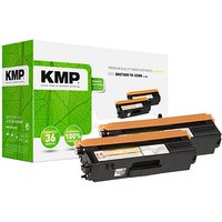 KMP B-T38D  schwarz Toner kompatibel zu brother TN325BK, 2er-Set von KMP