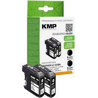 KMP B62DX schwarz Druckerpatronen kompatibel zu brother LC223BK, 2er-Set KMP B62DX schwarz Druckerpatronen kompatibel zu brother LC223BK, 2er-Set von KMP