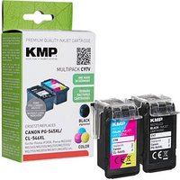 KMP C97V  schwarz, color Druckköpfe kompatibel zu Canon PG-545XL + CL-546XL, 2er-Set von KMP