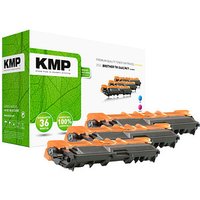 KMP 1248,3030  cyan, magenta, gelb Toner kompatibel zu brother TN-246C/M/Y, 3er-Set von KMP