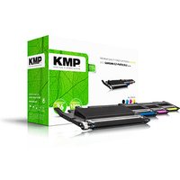 KMP SA-T38V  schwarz, cyan, magenta, gelb Toner kompatibel zu SAMSUNG CLT-P4072C (SU382A), 4er-Set von KMP