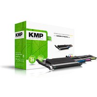 KMP SA-T53V  schwarz, cyan, magenta, gelb Toner kompatibel zu SAMSUNG CLT-P406C (SU375A), 4er-Set von KMP