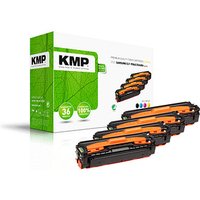 KMP SA-T57V  schwarz, cyan, magenta, gelb Toner kompatibel zu SAMSUNG CLT-P504C (SU400A), 4er-Set von KMP