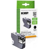 KMP B58B  schwarz Druckerpatrone kompatibel zu brother LC-3217BK von KMP