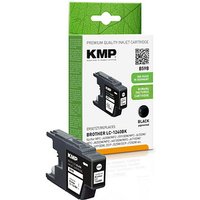 KMP B59B  schwarz Druckerpatrone kompatibel zu brother LC-1240BK von KMP