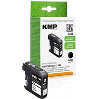 KMP B60B  schwarz Druckerpatrone kompatibel zu brother LC-123BK von KMP