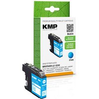 KMP B62CX  cyan Druckerpatrone kompatibel zu brother LC-223C von KMP