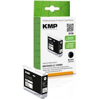 KMP B75B  schwarz Druckerpatrone kompatibel zu brother LC-1000BK von KMP