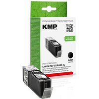 KMP C107BX  schwarz Druckerpatrone kompatibel zu Canon PGI-570 XL PGBK von KMP
