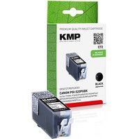 KMP C72  schwarz Druckerpatrone kompatibel zu Canon PGI-520 BK von KMP
