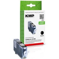 KMP C73  schwarz Druckerpatrone kompatibel zu Canon CLI-521 BK von KMP