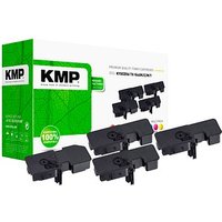 KMP  cyan, magenta, gelb Toner kompatibel zu KYOCERA TK-5440K/C/M/Y, 4er-Set von KMP