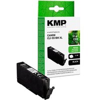 KMP  schwarz Druckerpatrone kompatibel zu Canon CLI-551 XL BK von KMP