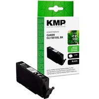 KMP  schwarz Druckerpatrone kompatibel zu Canon CLI-581 BK XXL von KMP