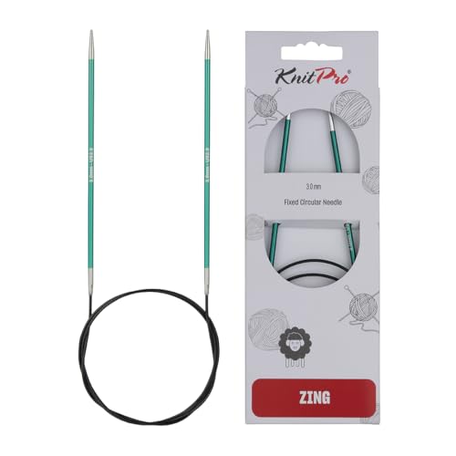 KnitPro International Rundstricknadel ZING 3,00 mm jade 120 cm von KnitPro