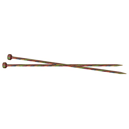 Knit Pro KP20274 Symfonie Stricknadeln, einseitig, 15 cm x 3,75 mm, mehrfarbig von KnitPro