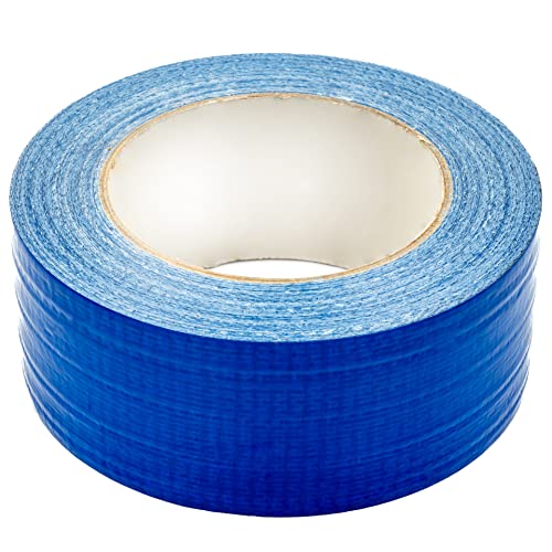 Gewebeband Panzerband Klebeband Packband Band für PE-Isolierung Duck Tape Rolle, Panzertape blau wasserfest, extreme Klebkraft (50 mm x 48mm) von KNM TRADE