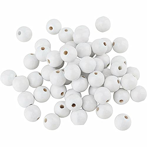 Holzperle 6mm weiß 125er Holzperle 6mm weiß 125er von Knorr Prandell