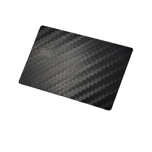 KNSMKP Blanko-Metallkarte aus Edelstahl mit 4442 Chipschlitz, laserbedruckbar, Oberfläche mit Karbonfaser-Textur, kratzfest und Anti-Fingerabdruck, CR80 Kreditkartengröße KNSMKP Blanko-Metallkarte aus Edelstahl mit 4442 Chipschlitz, laserbedruckbar, Oberfläche mit Karbonfaser-Textur, kratzfest und Anti-Fingerabdruck, CR80 Kreditkartengröße von KNSMKP