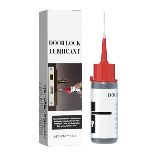 KOAHDE Schmiermittel für Schließkerne, Schmiermittel für Türschlösser, Schließzylinder-Schmiermittel, Mehrzweck-Graphitschmiermittel, Laufband-Schmieröl, Graphitspray zum Schmieren von Türschlössern von KOAHDE
