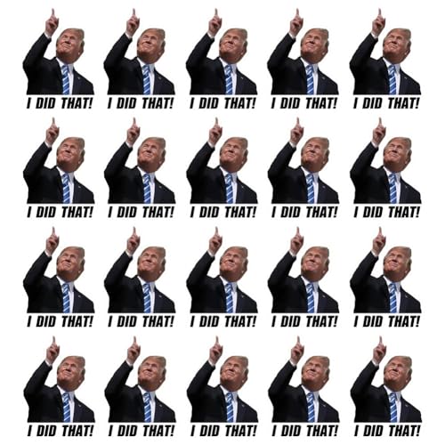 Donald Trump Aufkleber, Lustige Trump Ich habe das Aufkleber for Autos, Laptops und mehr, Mach Amerika wieder groß MAGA Aufkleber Donald Trump Aufkleber, Lustige Trump Ich habe das Aufkleber for Autos, Laptops und mehr, Mach Amerika wieder groß MAGA Aufkleber von KOBONA